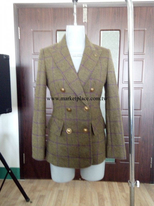 加工高檔女式時裝—毛呢西服工廠,批發,進口,代購