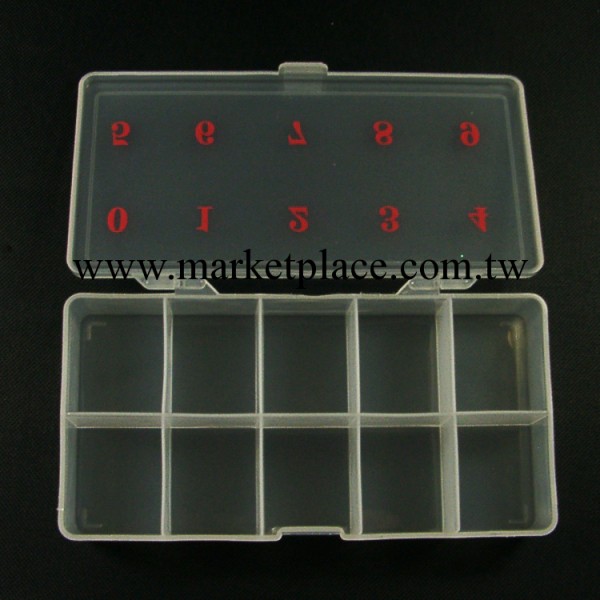 美甲用品 甲片 甲片空盒 500片半透明甲片盒工廠,批發,進口,代購
