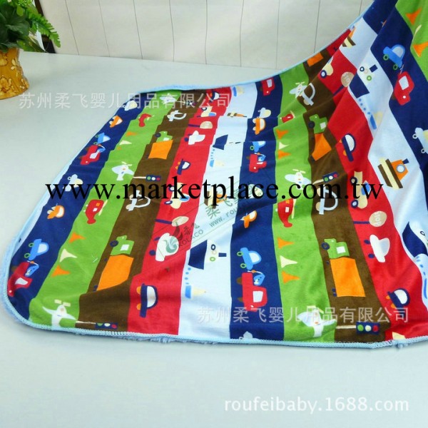 柔飛 雙層超柔印藥童毯 嬰兒毯 密拷邊毯子 baby blanket工廠,批發,進口,代購