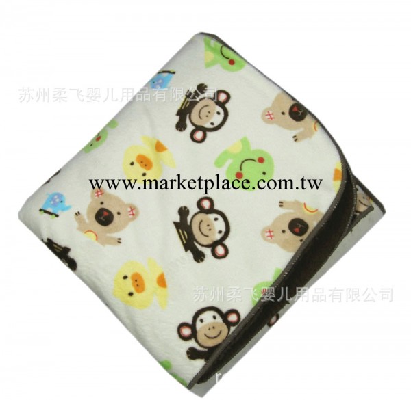 柔飛   嬰兒毯 絨毯 短毛絨印花 童毯秋冬毯baby blanket 童毯工廠,批發,進口,代購