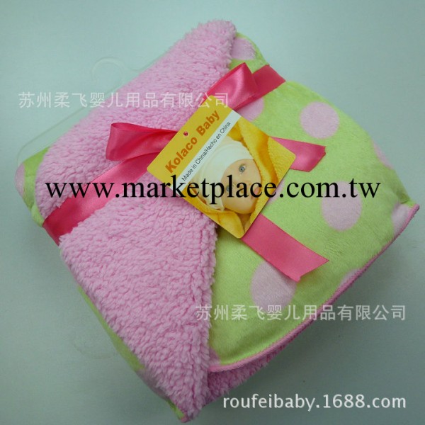 柔飛 秋冬歐美專櫃正品兒童毯子抱毯  雙層嬰兒毛毯蓋毯工廠,批發,進口,代購