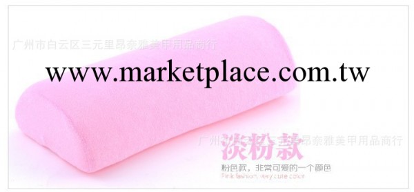 美甲工具手枕半圓手墊美甲店專用超高檔半圓絨佈款可拆洗單色系工廠,批發,進口,代購