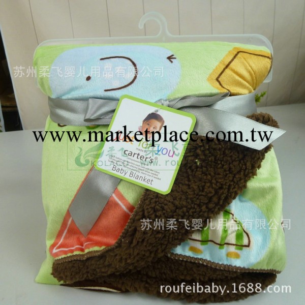 baby bedding 雙層毛毯 超柔短毛絨印花毯 雙層小毛毯工廠,批發,進口,代購