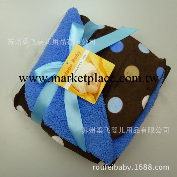 柔飛 嬰兒毛毯 外貿童毯 baby blanket baby wear 毛絨 繡花毯子工廠,批發,進口,代購