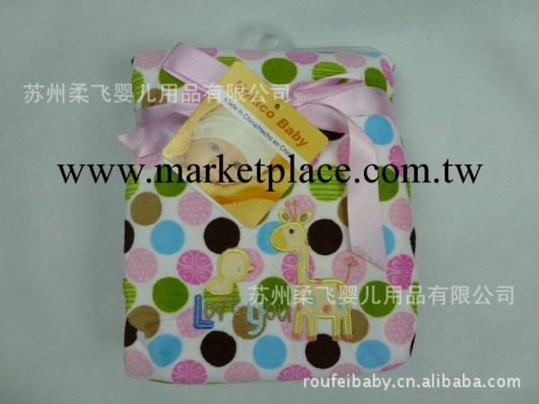 柔飛大象款印花童毯 小毛毯子 嬰兒毯 超柔印花毯子 super plush工廠,批發,進口,代購