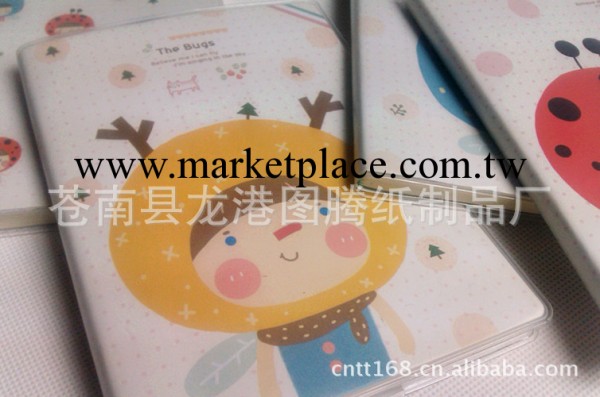 廠傢供應 韓國文具本本the bugs 卡通妞子膠套本記事本日記本工廠,批發,進口,代購