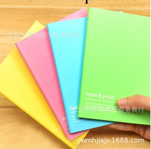 （混）四系純色筆記本 隨身書寫日記本 可愛輕松記事工廠,批發,進口,代購