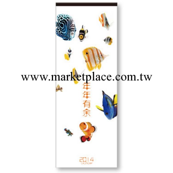 2014掛歷 六開十三張特種紙精品月歷 廠傢直銷14087 專版訂做工廠,批發,進口,代購