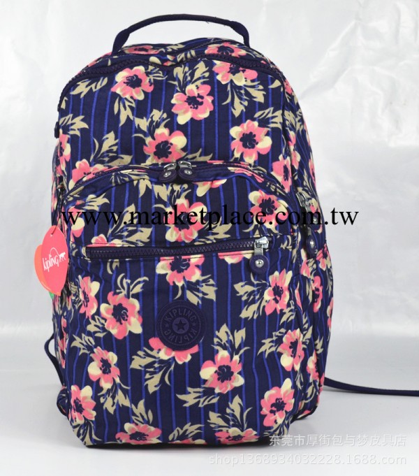 新品  kipling  clas challenger 吉普林背包 花色 雙肩包 13735工廠,批發,進口,代購