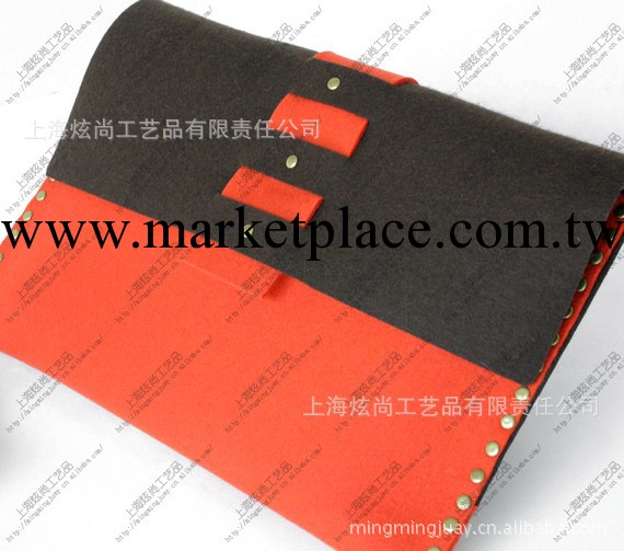 創意鉚釘多功能電腦包公文包 felt bag工廠,批發,進口,代購