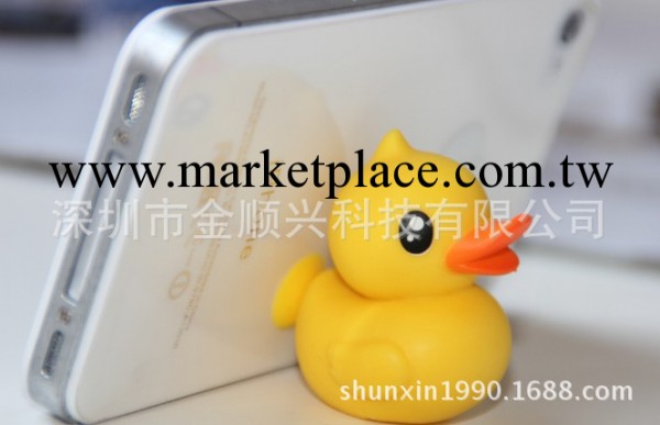 【廠傢批發】三星 蘋果手機支架小黃鴨工廠,批發,進口,代購