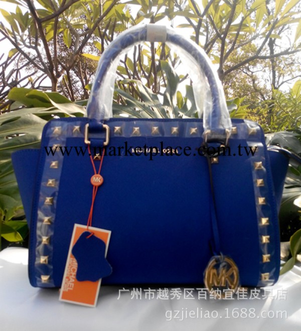 廠傢直銷 2013新款 MK michael kors 十字紋牛皮真皮手提單肩女包工廠,批發,進口,代購