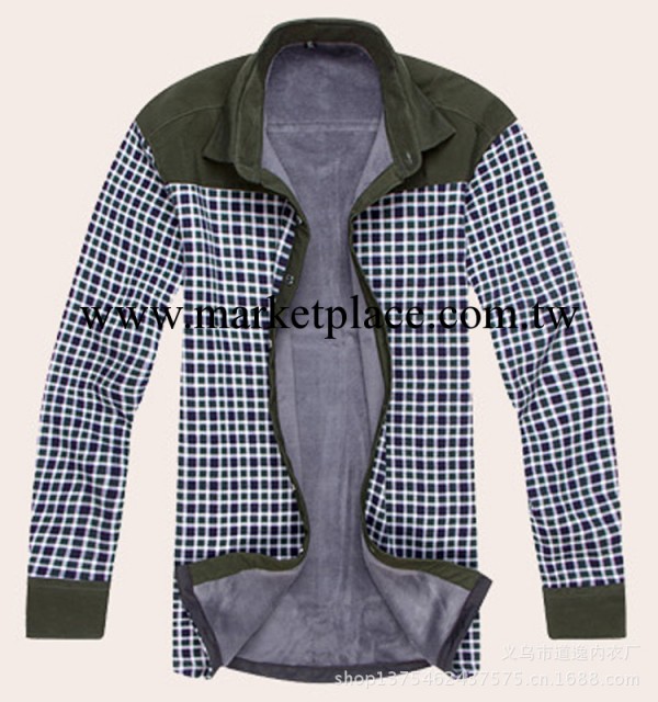 2013新款 時尚男士保暖衣 韓版加絨加厚男士保暖衣保暖襯衫工廠,批發,進口,代購
