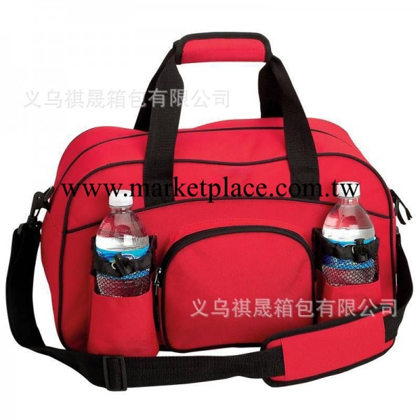 廠傢直銷紅色環保新歐標牛津佈手提旅行包 行李包 行旅運動包工廠,批發,進口,代購
