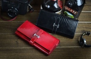 錢包女長款 新款韓版漆皮女士錢包牛皮女式錢夾皮夾復古工廠,批發,進口,代購
