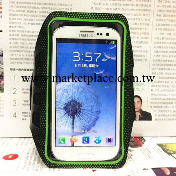 i9300 S4運動手臂帶 跑步手機臂套 戶外腕包手臂包 波點工廠,批發,進口,代購
