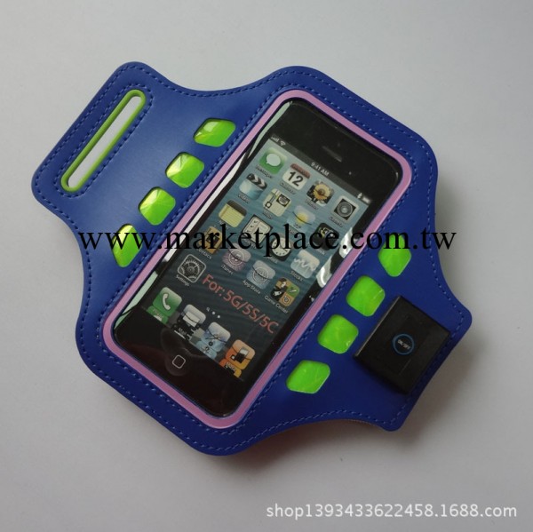 廠傢直銷 新款iphone5/5s手機LED燈臂帶 戶外夜行運動臂帶工廠,批發,進口,代購