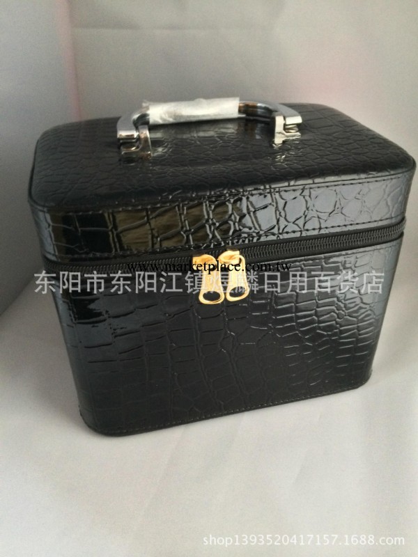 韓版鱷魚紋兩件套套裝洗漱收納套裝化妝箱工廠,批發,進口,代購