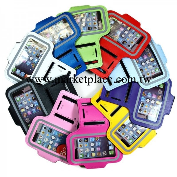 新款蘋果5運動手機袋手臂帶 iphone5c跑步手機套iphone4手機臂帶工廠,批發,進口,代購