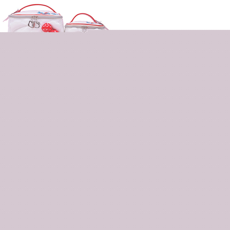 hello kitty化妝箱一件代發  韓國化妝包 kitty包 化妝袋 手提化工廠,批發,進口,代購