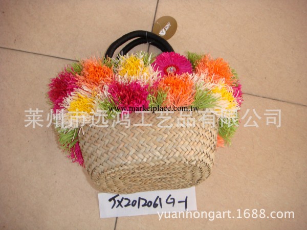外貿 夏日海灘 草編工藝包工廠,批發,進口,代購
