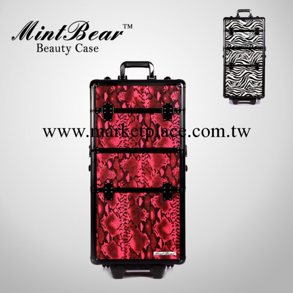 MintBear新品專業多層拉桿超大號大容量化妝箱職業化妝師專用工廠,批發,進口,代購