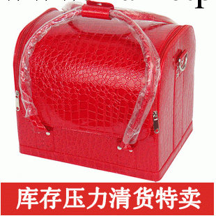 化妝師專業化妝箱 大紅色波比佈朗式化妝包 大號 雙開化妝箱工廠,批發,進口,代購