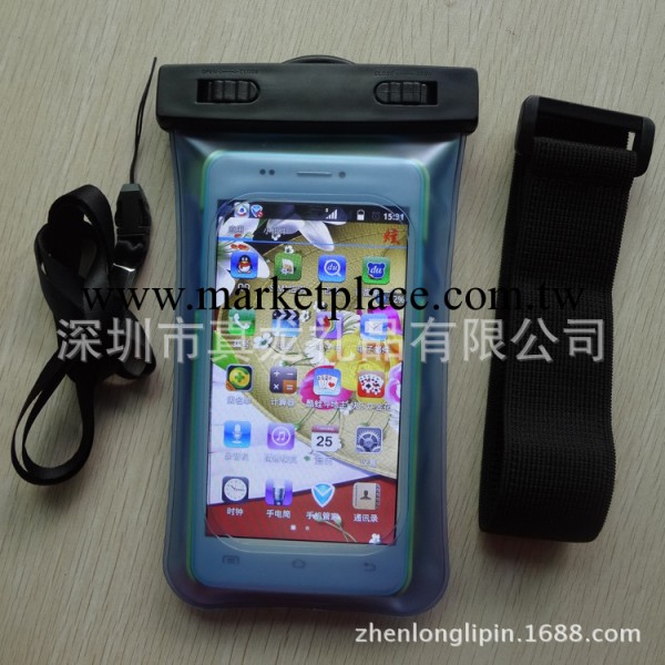 臂帶+掛繩夾子手機防水袋　運動戶外　水上運動用品　驢友必備工廠,批發,進口,代購