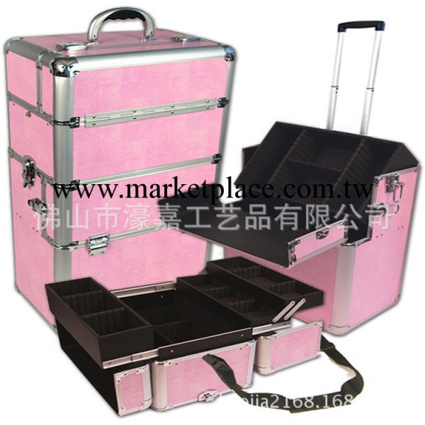 廠傢供應 各類化妝箱 多層多開超大容量拉桿化妝箱 HJ-C09028工廠,批發,進口,代購