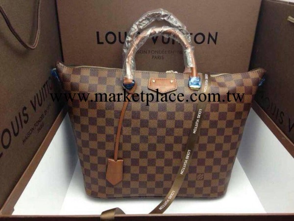 2014新款L威品牌真皮女包 N63169 全皮單肩女包 原單手提女包包工廠,批發,進口,代購