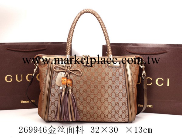 2014古傢新款女包 品牌帆佈配真皮女包 廣州時尚單肩女包 269946工廠,批發,進口,代購