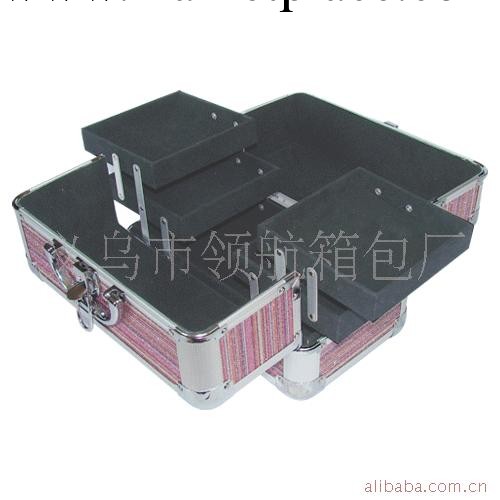 【廠傢直銷】手提雙開化妝箱（鋁合金框架）工廠,批發,進口,代購