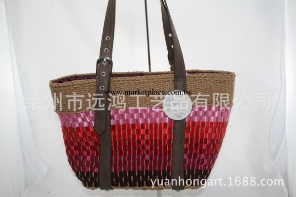 外貿 大方時尚 純手工草編工藝包工廠,批發,進口,代購