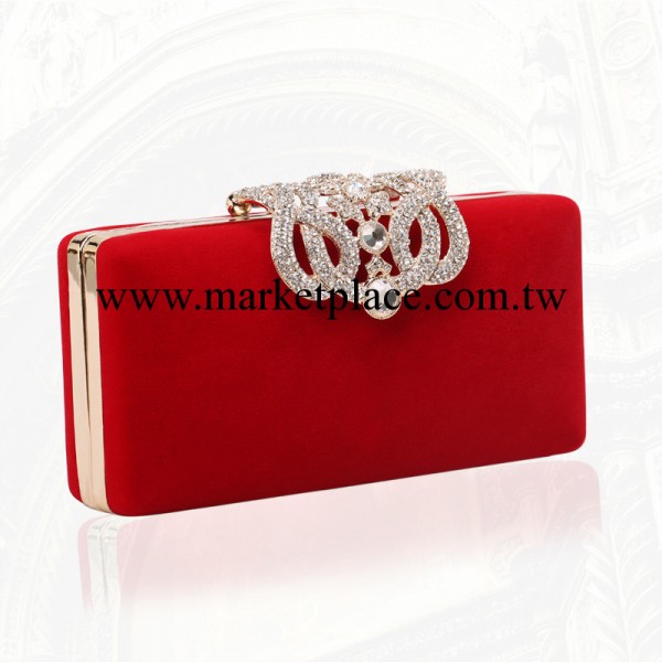 &ldquo;天天限量購&rdquo;特供商 女晚宴手拿包 奧地利水晶鑲鉆硬殼包批發工廠,批發,進口,代購