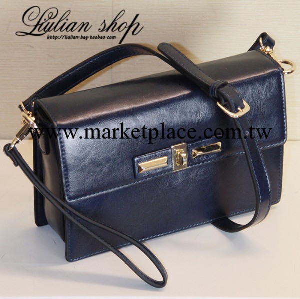 2014新款華倫大牌歐美復古氣質簡約油蠟牛皮斜挎包 手拿包 女士包工廠,批發,進口,代購