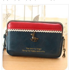 新款韓國女士手拿包可愛蕾絲拉鏈零錢包批發工廠,批發,進口,代購