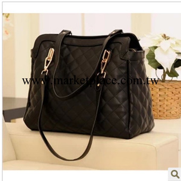 2014歐美時尚手拿包 時尚格紋鏈條包 女手提單肩包 女包批發工廠,批發,進口,代購