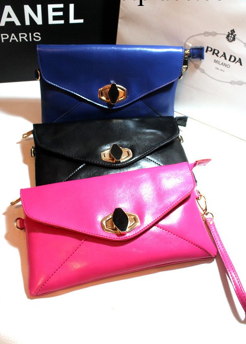 大牌頭層油蠟牛皮！歐美發氣質真皮百搭信封手拿包 單肩包 斜挎包工廠,批發,進口,代購