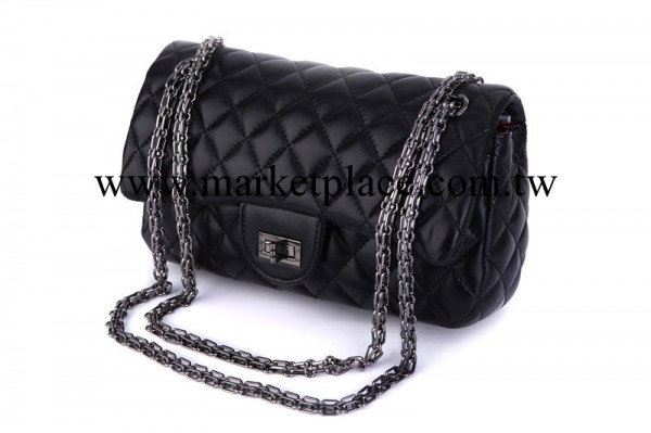 2013新款羊皮女包菱格鏈條復古單肩斜挎韓版包包女包工廠加工批發工廠,批發,進口,代購