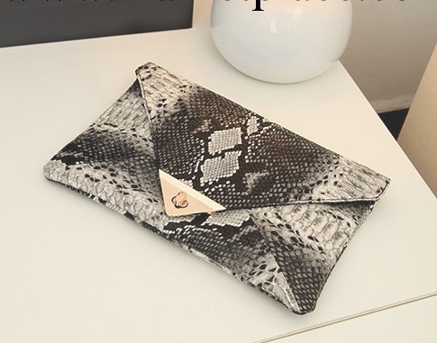 黑眼袋袋復古蛇紋手抓包2014新款女包包手拿包韓版手包工廠,批發,進口,代購