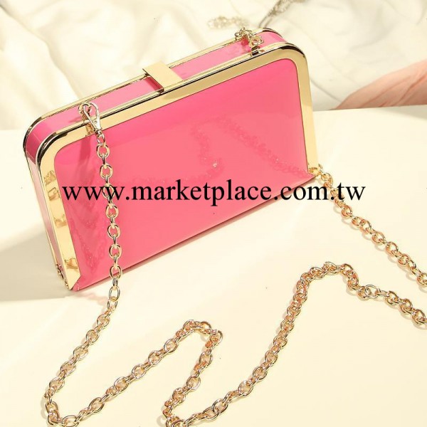 韓版2013時尚新款糖果色迷你包包鏈條小包手拿包廠傢批發一件代發工廠,批發,進口,代購