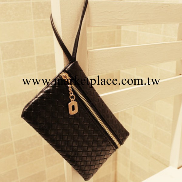 韓版2013新款潮女包歐美復古編織手拿包單肩斜跨時尚女包包工廠,批發,進口,代購