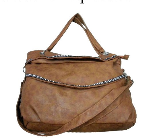 土黃色蓋頭女包 庫存PU單肩斜挎兩用現貨女包工廠,批發,進口,代購