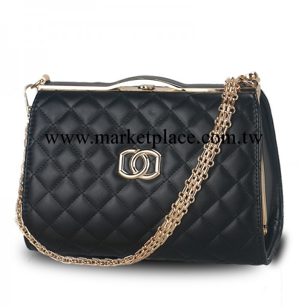 天縱 小額批發 廠傢直銷 臺州女包 銀色 黑色 白色 菱格紋手拿包工廠,批發,進口,代購