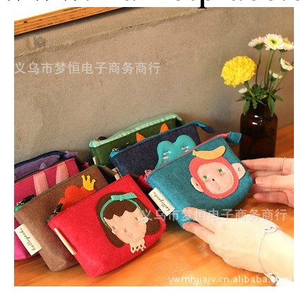 卡通毛氈小零錢包迷 手機包 迷你手拿包工廠,批發,進口,代購