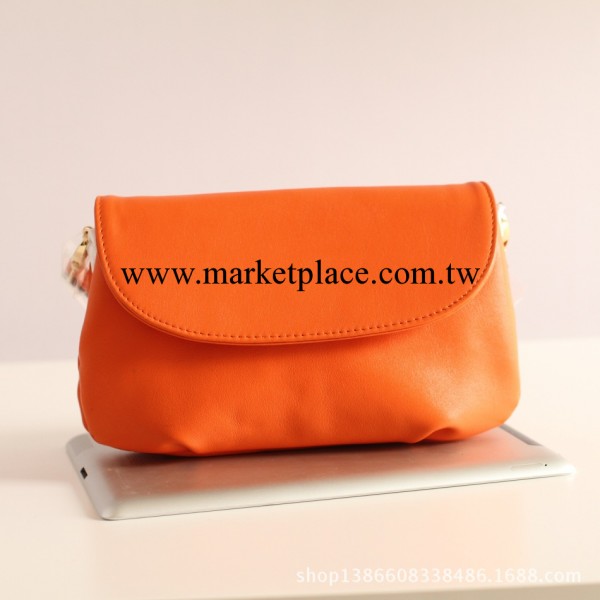 進口頭層真牛皮風琴褶皺春夏新款實用系單肩手拿頂級品質小包女包工廠,批發,進口,代購