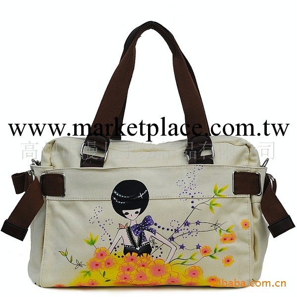 漫兒手繪包 夏花朵朵 單肩斜挎兩用包 女士休閒包工廠,批發,進口,代購