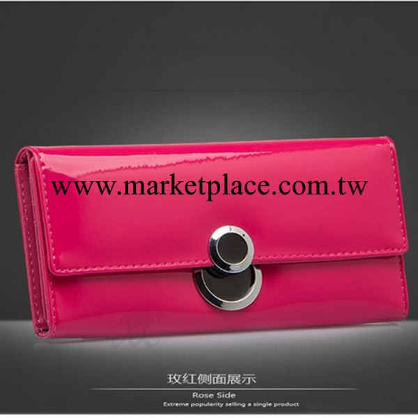 2014新款韓版長款女錢包高檔漆面手拿包399工廠,批發,進口,代購