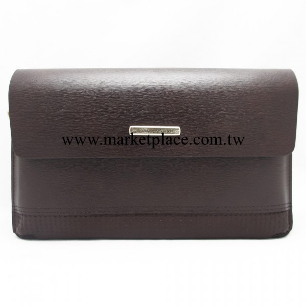 新款高檔魚翅紋男式真皮手包商務正品男士牛皮密碼鎖手拿包夾包工廠,批發,進口,代購