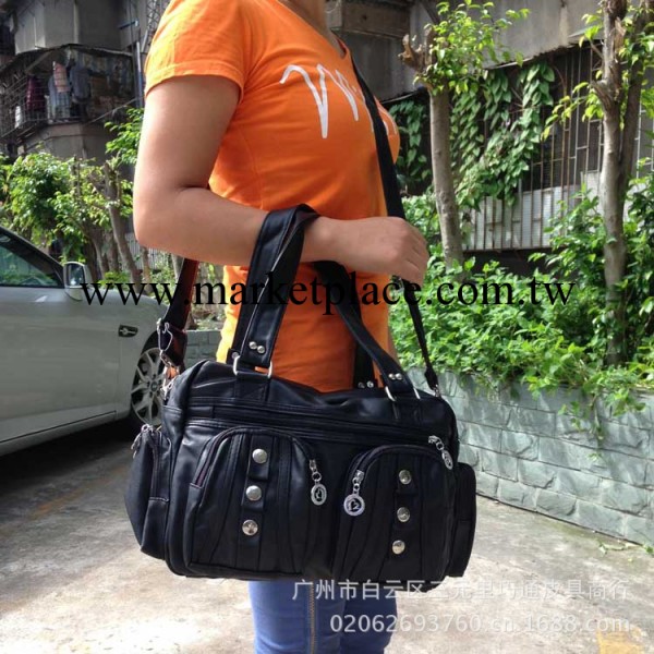 7723韓版時尚休閒外貿原單水洗皮pu單肩包斜挎包兩用時尚女包工廠,批發,進口,代購